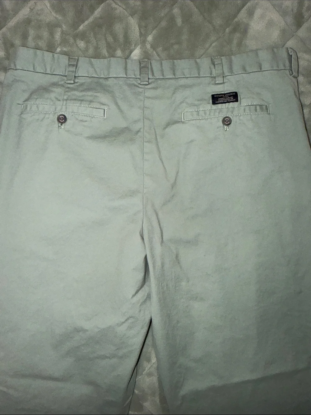 Banana Republic Light Green Men's Chinos